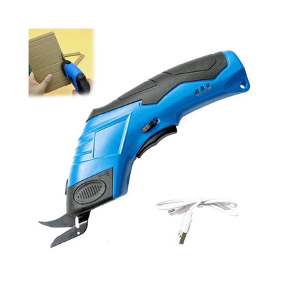 Rechargeable Electric Cordless Cutter – Multi-Purpose Fabric, Cardboard & Packaging Cutter (USB Rechargeable)