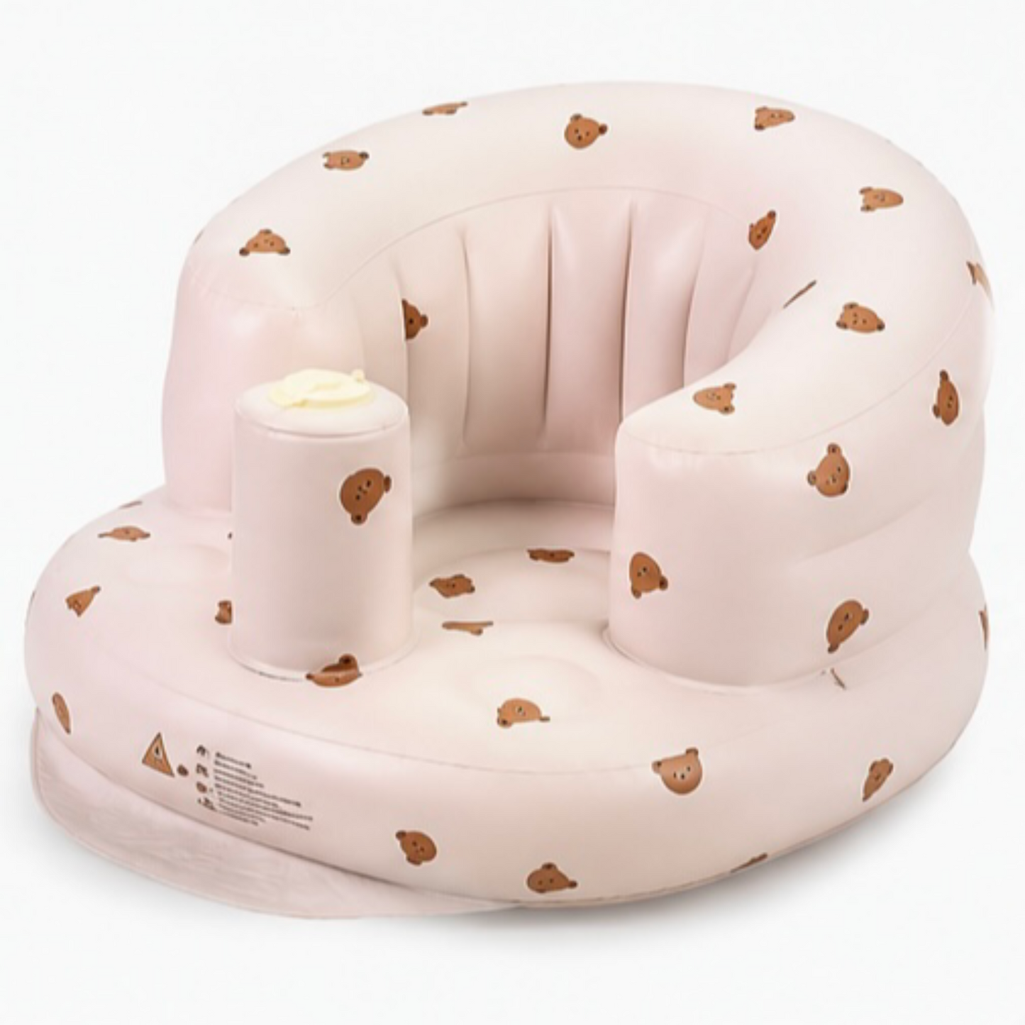 Premium Baby Inflatable Seat with Built-in Air Pump | Portable Toddler Sofa Chair