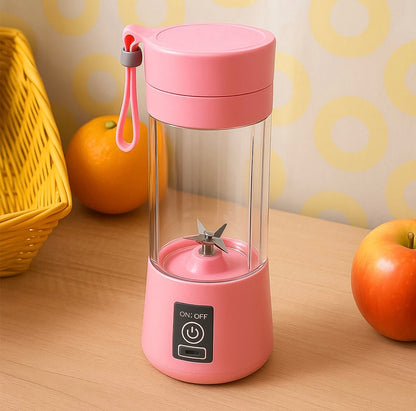 Portable USB Rechargeable Blender Bottle – Personal Smoothie & Juice Maker (380ml)