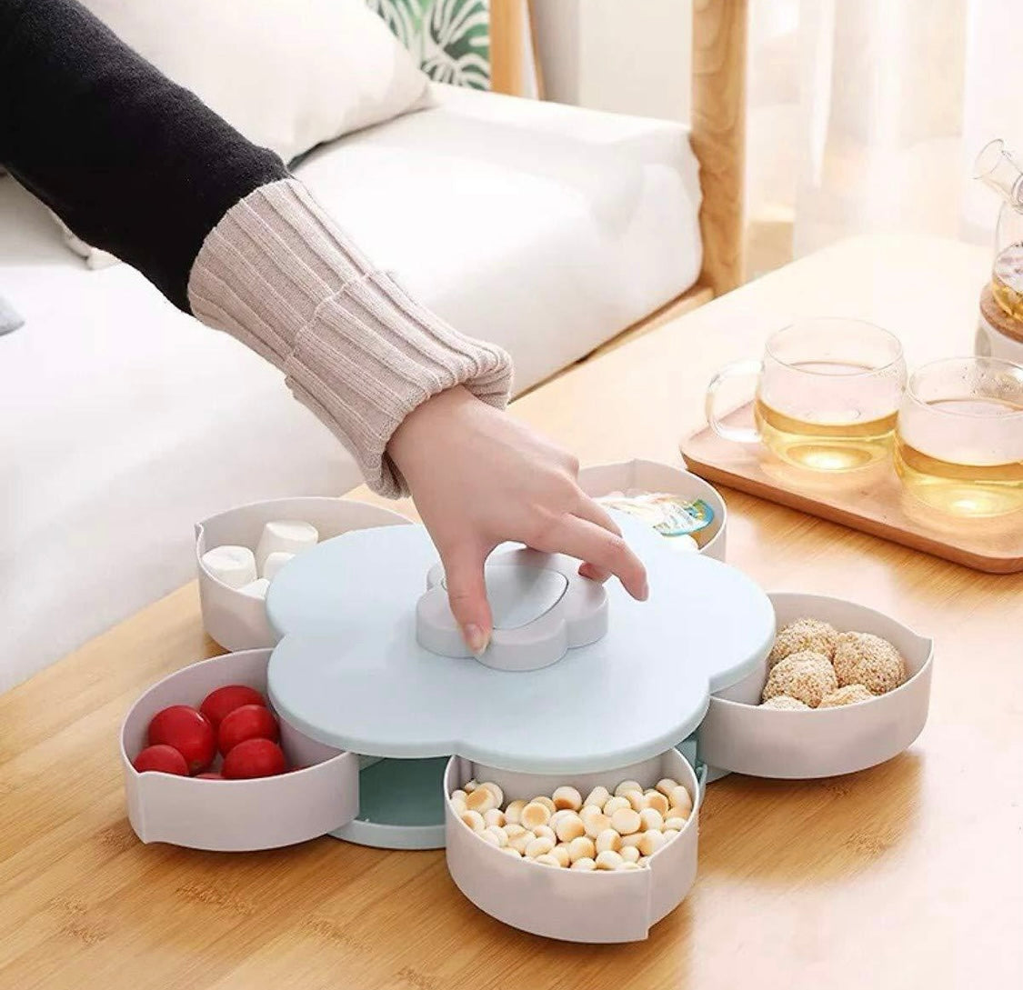 Smart Candy Box - 5-compartment Petal-Shaped Organizer | Lunchie Bunchie
