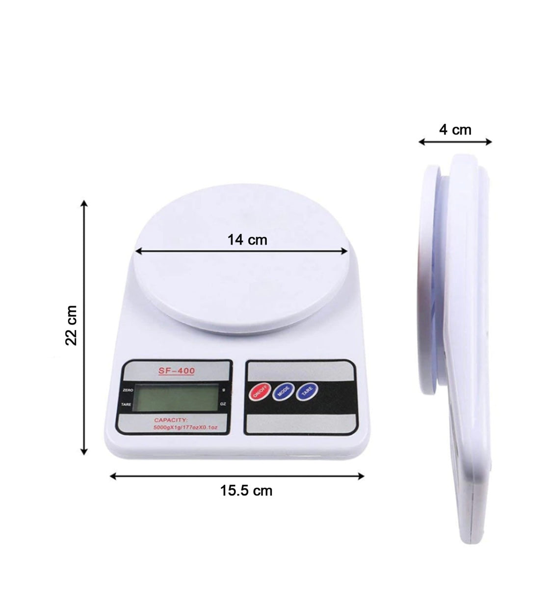 Digital Kitchen Scale 10 Kg - Precision Weighing | Indo Glow