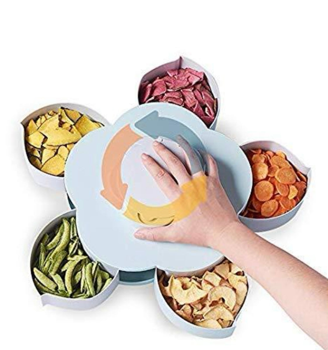 Smart Candy Box - 5-compartment Petal-Shaped Organizer | Lunchie Bunchie