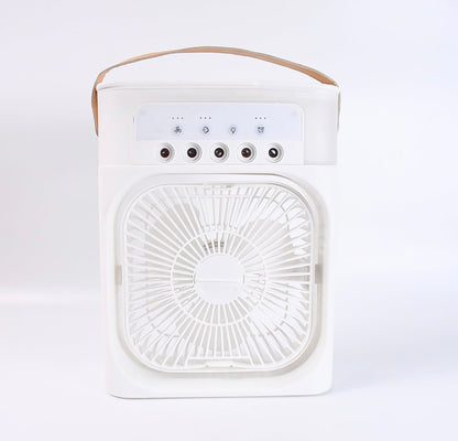 Portable Air Cooler Fan With 7-color Light - Personal Ac Fan