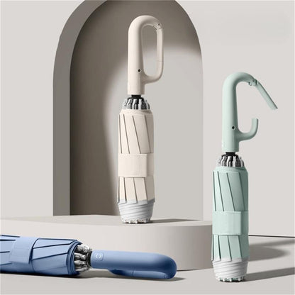 ☂️Smart Hook Handle Folding Umbrella | Compact & Windproof