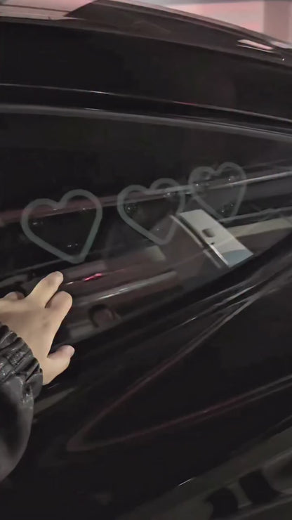 HeartGlow™ Solar LED Car Window Light